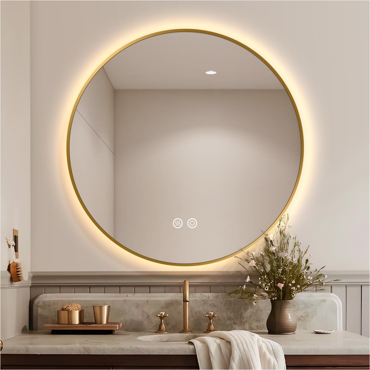 Bath ro om Mirror 32" L x 32" W