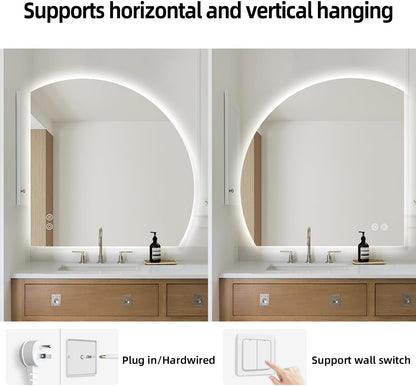 Bath ro om mirr or 36" L x 36" W