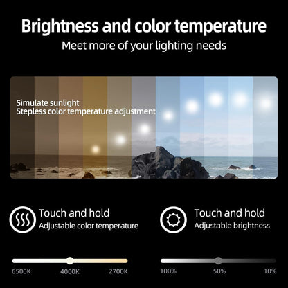 32" x 20" Oval Backlit Bathroom Mirror with Lights, Pill-Shaped LED Lighted Vanity Mirror for Wall, Anit-Fog, Stepless Dimmable, Memory Function, Frameless Smart Mirror, Shatter-Proof, CRI≥93