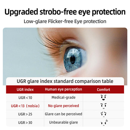 Oval Backlit Bathroom Mirror with Lights, Pill-Shaped LED Lighted Vanity Mirror for Wall, Anit-Fog, Stepless Dimmable, Memory Function